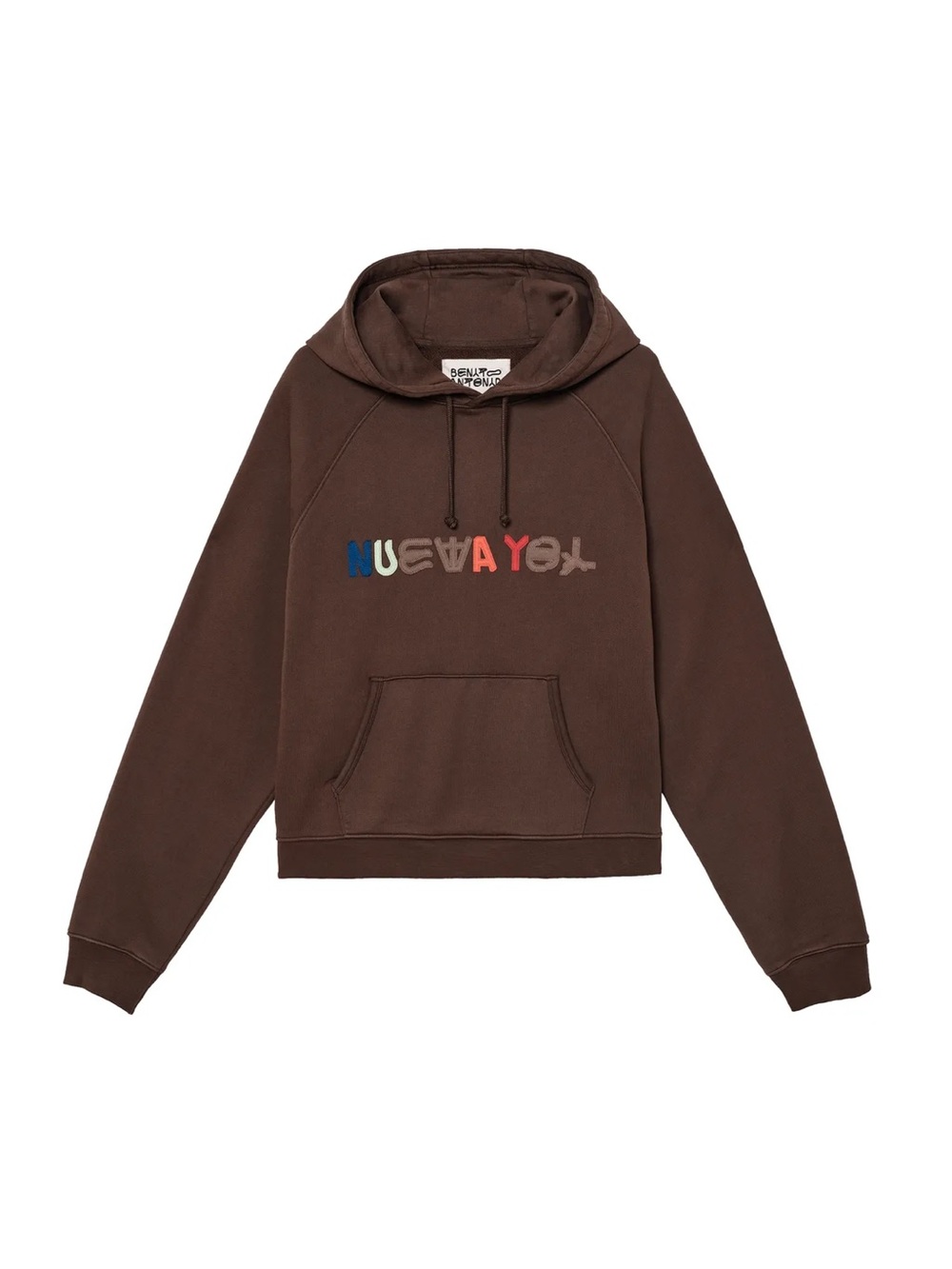 Bad Bunny x Zara New Yol Patch Hoodie Sweatshirt Nueva Yol